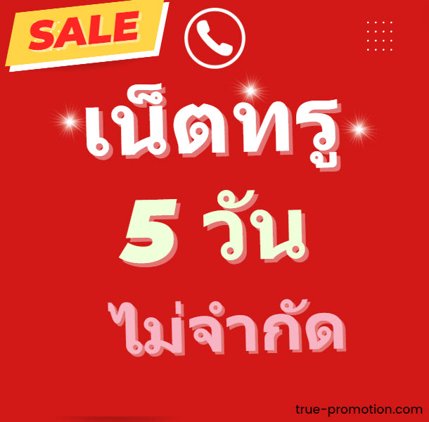 เน็ตทรู 5 วัน